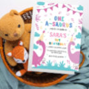 Search for little dino birthday invitations Party