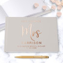 Search for bridal shower guest books Bride