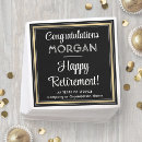 Search for retirement party napkins Masculine