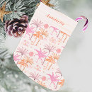 Search for peach christmas stockings Pink