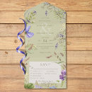 Search for lavender sage wedding invitations Floral