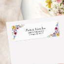 Search for moody floral return address labels Elegant