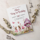 Search for fairy princess birthday invitations Butterfly