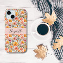 Search for pink and orange iphone cases Watercolor