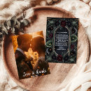 Search for gothic wedding thank you cards Spooky