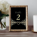 Search for black lace table table cards Gold