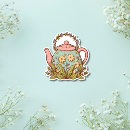 Search for vintage tea stickers Cottagecore