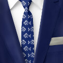 Search for nautical ties Blue and white