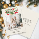 Search for believe christmas cards Simple