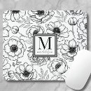 Search for rustic mousepads Black and white
