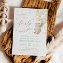 Search for green teddy bear invitations Cute