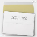 Search for yellow envelopes Return address