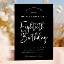 Search for typographies birthday invitations Elegant