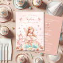Search for rainbow fairy birthday invitations Floral
