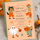 Search for cute halloween birthday invitations Costume party