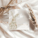 Search for vintage easter bunny napkins Easter baby shower