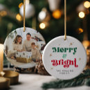 Search for bright green christmas tree decorations Colourful