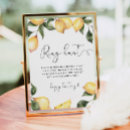 Search for lemon bridal shower posters Citrus
