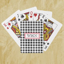 Search for monogrammed bridge playing cards Modern