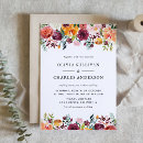 Search for october wedding invitations Autumn