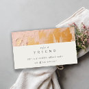 Search for pink and gold referral cards Minimalist