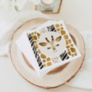 Search for giraffe print napkins Birthday