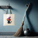 Search for the cat in the hat tote bags Witch