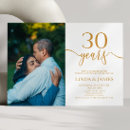 Search for 30 year wedding anniversary invitations Couple