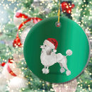 Search for poodle christmas tree decorations Dog