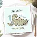 Search for cartoon birthday napkins Boy