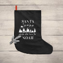 Search for black santa christmas stockings Winter