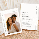 Search for modern chic wedding invitations Boho