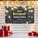 Search for retirement party banners Retired