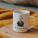 Search for witches potion mugs Black and white