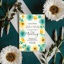 Search for mint and yellow wedding invitations Flowers