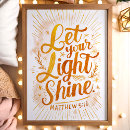 Search for shines posters Let your light shine