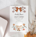 Search for bow bridal shower invitations Coquette