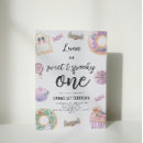 Search for the spooky one birthday invitations Little boo