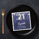 Search for blue and silver napkins Modern