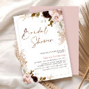 Search for natural bridal shower invitations Pampas grass