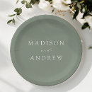 Search for sage wedding plates Calligraphy