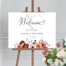 Search for burgundy floral wedding signs Calligraphy