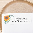 Search for rustic sunflower return address labels Eucalyptus