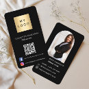 Search for black and white business cards Consultant