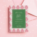 Search for golf bridal shower invitations Green