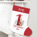 Search for rabbit christmas stockings Woodland