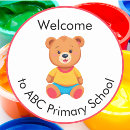 Search for primary colour stickers For kids