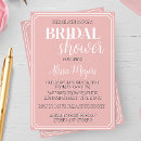 Search for formal bridal shower invitations Minimalist