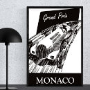 Search for monaco grand prix posters France