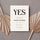Search for she said yes engagement party invitations Simple